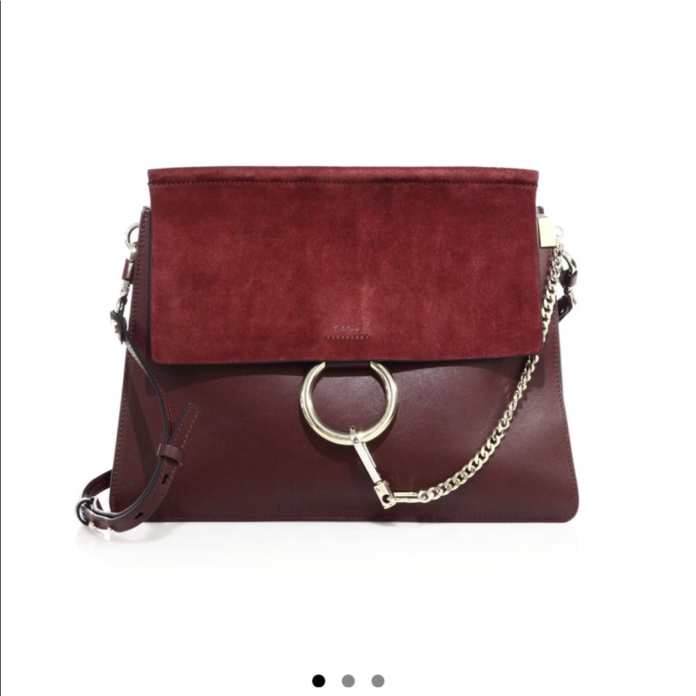 Chloe Medium Faye in Dark Purple